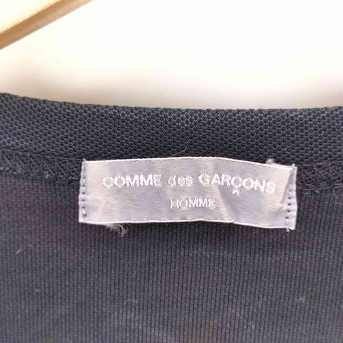 コムデギャルソンオム COMME des GARCONS HOMME 00S 田中オム 裾パイピングTシャツ メンズ