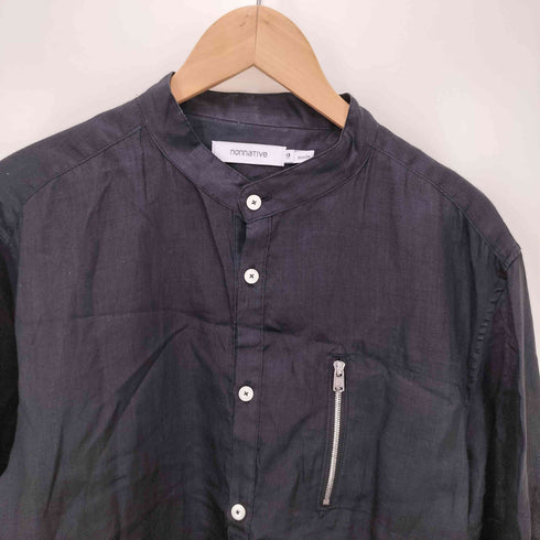 ノンネイティブ nonnative POSTMAN SHIRT LINEN GAUZE メンズ 2
