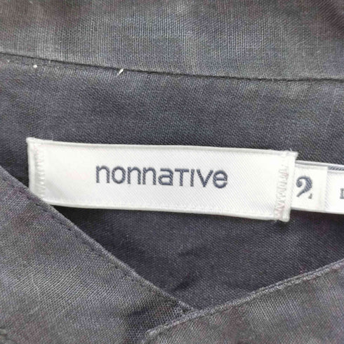 ノンネイティブ nonnative POSTMAN SHIRT LINEN GAUZE メンズ 2