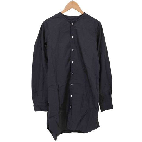ドレスドアンドレスド DRESSEDUNDRESSED ノーカラー ロングスリーブシャツ メンズ 3
