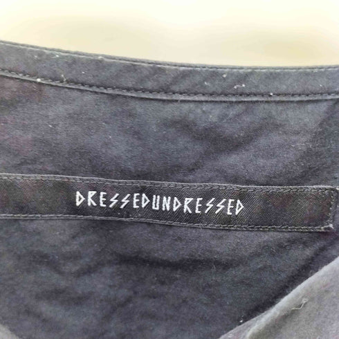 ドレスドアンドレスド DRESSEDUNDRESSED ノーカラー ロングスリーブシャツ メンズ 3