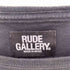 ルードギャラリー RUDE GALLERY ロゴ刺繍 バックプリントクルーネックTシャツ メンズ