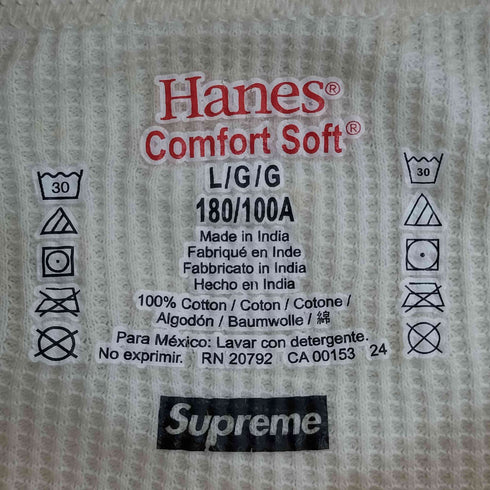 シュプリーム Supreme Bones Thermal 骨 ボーンサーマル メンズ import:L