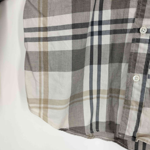 ユナイテッドアローズグリーンレーベルリラクシング UNITED ARROWS green label relaxing チェック柄ボタンダウンシャツ メンズ JPN:S