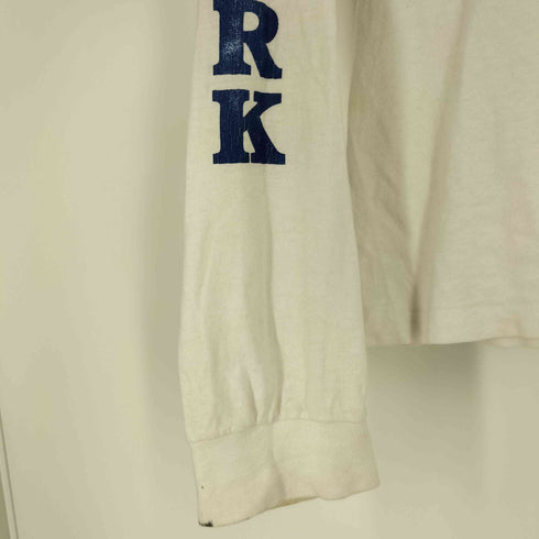 スクリーンスターズ SCREEN STARS 80s USA製 NEW YORK RANGERS アームプリントロングTシャツ メンズ import:L