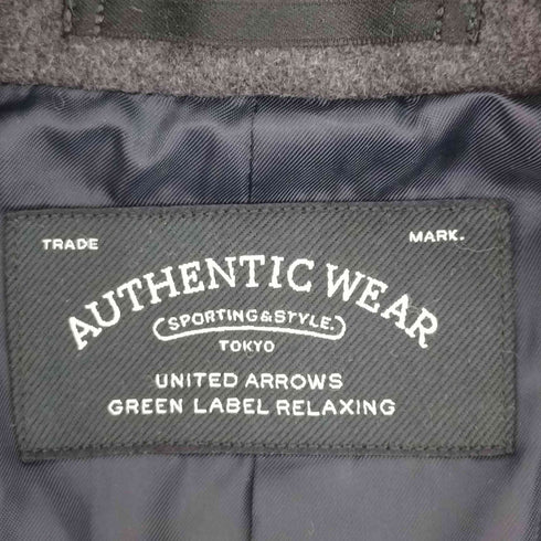 ユナイテッドアローズグリーンレーベルリラクシング UNITED ARROWS green label relaxing ピーコート メンズ M