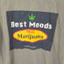 90S USA製 TOTALLY HIP CLOTHING THC GROWN IN THE USA Best Moods マリファナ プリント Tシャツ 袖ダブルステッチ メンズ import:XL