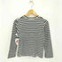 プレイコムデギャルソン PLAY COMME des GARCONS PLAY STRIPED T-SHIRT ロングスリーブTシャツ レディース S