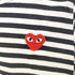 プレイコムデギャルソン PLAY COMME des GARCONS PLAY STRIPED T-SHIRT ロングスリーブTシャツ レディース S