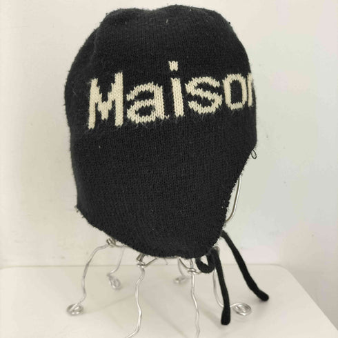 Maison de Merci 耳あて付きニットキャップ メンズ