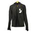 NICE COLLECTIVE ラムレザー フーデッド シングル ライダース ジャケット メンズ import:M