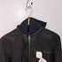 NICE COLLECTIVE ラムレザー フーデッド シングル ライダース ジャケット メンズ import:M