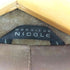 ニコル NICOLE カウレザー ハーフコート メンズ 48
