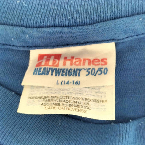 ヘインズ Hanes 90~00s ECS プリントクルーネックTシャツ レディース L