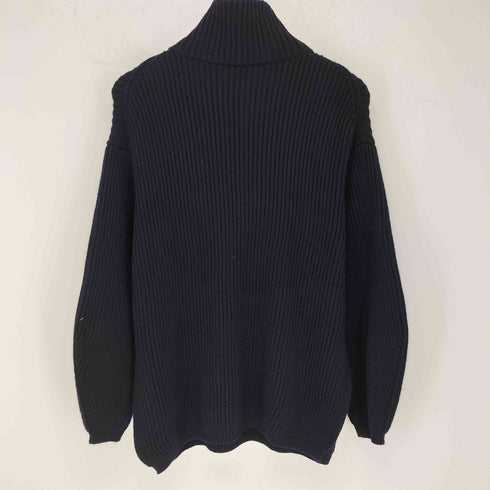 ビューティーアンドユースユナイテッドアローズ BEAUTY & YOUTH UNITED ARROWS ウールブレンド ニット ハーフジップ プルオーバー レディース