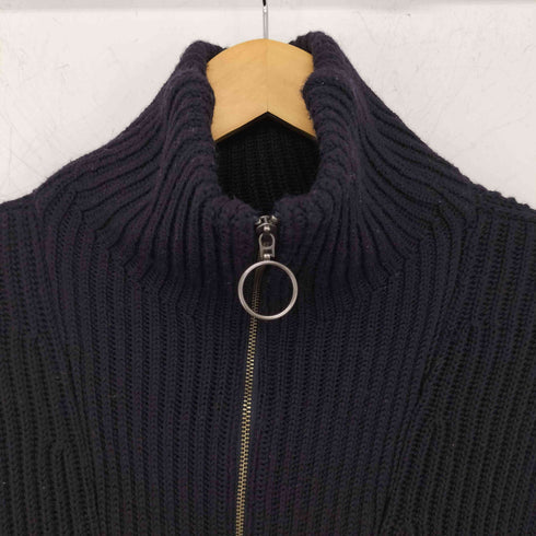 ビューティーアンドユースユナイテッドアローズ BEAUTY & YOUTH UNITED ARROWS ウールブレンド ニット ハーフジップ プルオーバー レディース