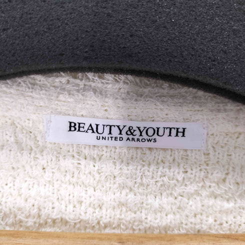 ビューティーアンドユースユナイテッドアローズ BEAUTY & YOUTH UNITED ARROWS ツイードライク Vネックベスト レディース