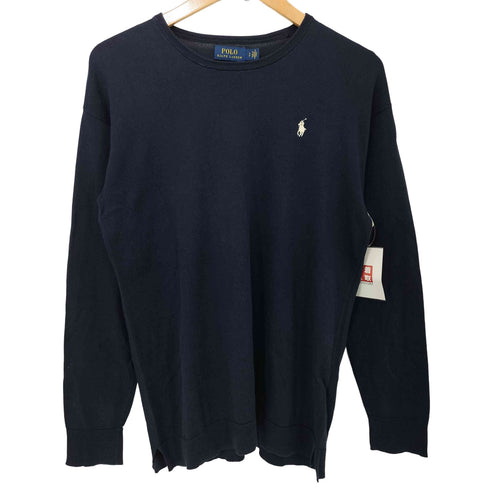 ポロラルフローレン POLO RALPH LAUREN PIMA COTTON ポニー刺繍 クルーネックニット メンズ import:S