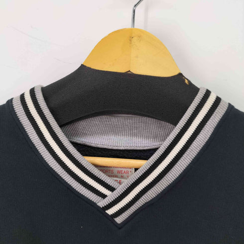 チャンピオン Champion 復刻 タタキタグ Vネック スウェット 短丈ボックスシルエット メンズ US:44
