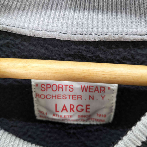 チャンピオン Champion 復刻 タタキタグ Vネック スウェット 短丈ボックスシルエット メンズ US:44