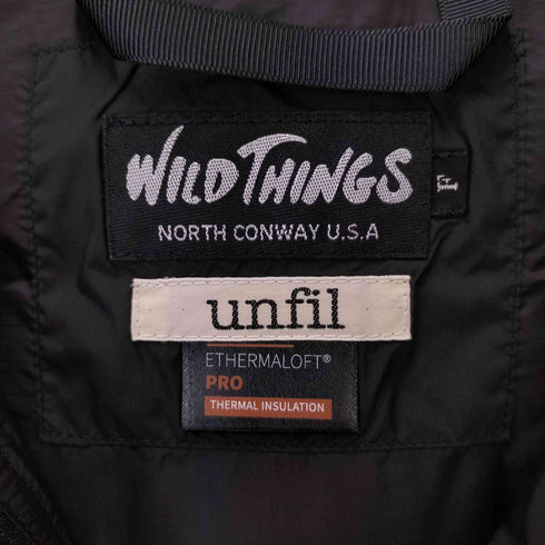ワイルドシングス WILD THINGS cropped hoodie vest レディース FREE