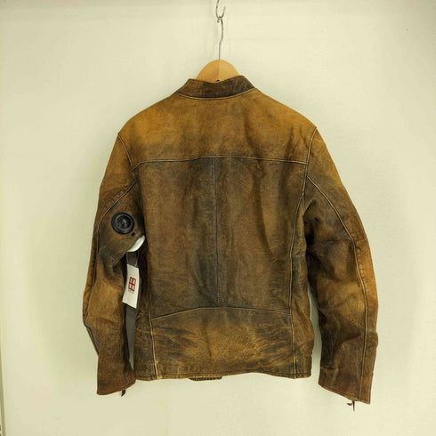 ポロラルフローレン POLO RALPH LAUREN カウレザー cafe racer jacket メンズ import:M