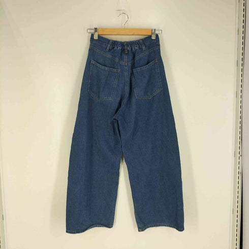 レカ reca カーブ ワイド デニムパンツ レディース JPN:M