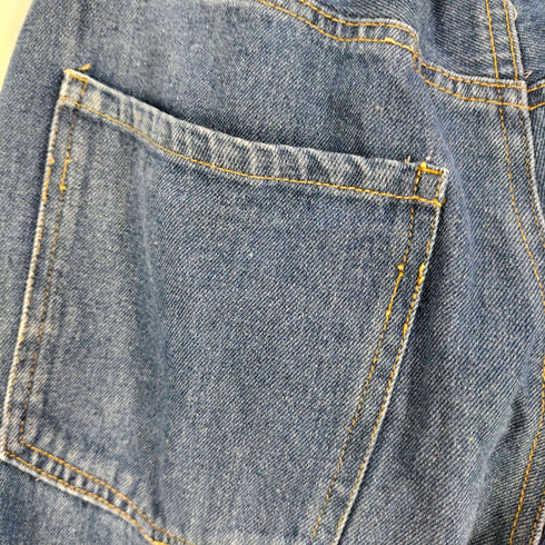 レカ reca カーブ ワイド デニムパンツ レディース JPN:M