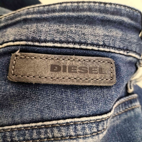 ディーゼル DIESEL RIZZO-NE SP ダメージ加工 スキニー デニムパンツ レディース 23