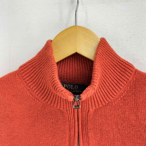 ポロラルフローレン POLO RALPH LAUREN ポニー刺繍 ハーフジップニット メンズ import:M