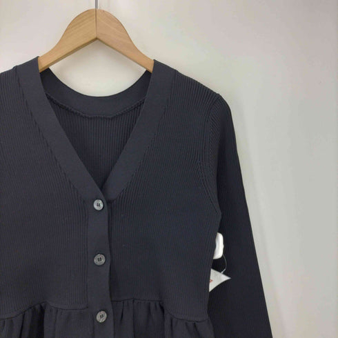 オメカシ omekashi 2WAYライトペプラムカーディガン レディース FREE