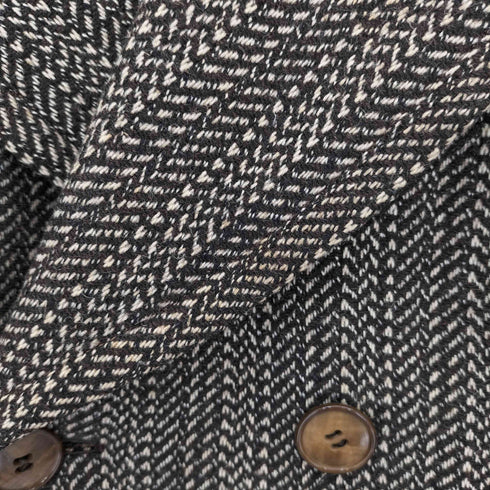 L'AIGLON FRANCE ヴィンテージ ウール ダブル チェスターコート レディース