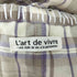 l'art de vivre ステッチデザインチェックブラウス レディース