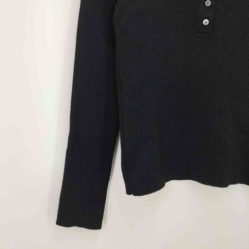 ビューティーアンドユースユナイテッドアローズ BEAUTY & YOUTH UNITED ARROWS 25SS リブ ヘンリーネック ニット ―ウォッシャブル― レディース