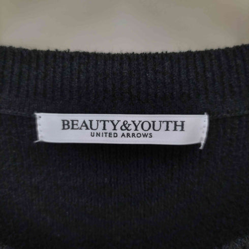 ビューティーアンドユースユナイテッドアローズ BEAUTY & YOUTH UNITED ARROWS 25SS リブ ヘンリーネック ニット ―ウォッシャブル― レディース