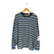リーバイス Levis OVERSIZED ボーダーロングスリーブTシャツ メンズ import:XL