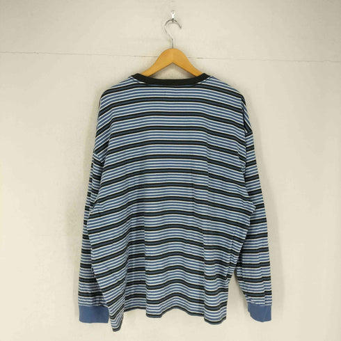 リーバイス Levis OVERSIZED ボーダーロングスリーブTシャツ メンズ import:XL
