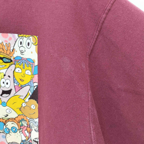 ジャージーズ JERZEES 90S キャラクタープリント 裏起毛 スウェット メンズ import:L
