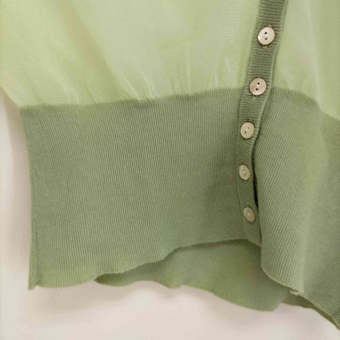 アメリ AMERI 2WAY SHEER COMPACT KNIT CARDIGAN レディース FREE