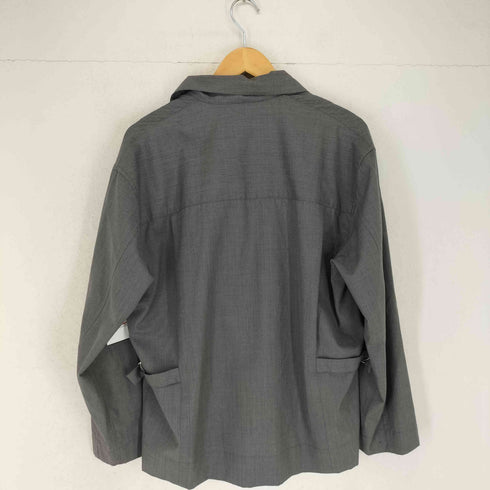 オーラリー AURALEE 17SS ウールシルクトロピカルシャツジャケット メンズ 3