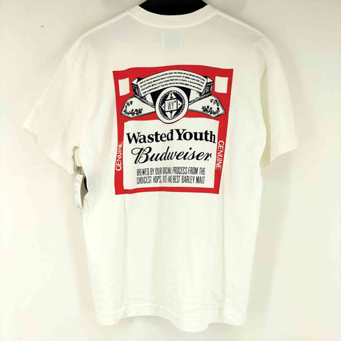 ウェイステッドユース WASTED YOUTH 両面プリント S/S Tシャツ メンズ import:L