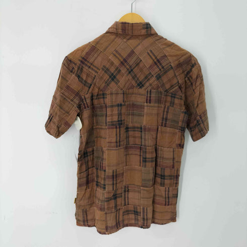 Raize stance パッチワーク 半袖シャツ メンズ JPN:M