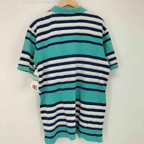 ノーティカ NAUTICA ボーダーポロシャツ メンズ import:M
