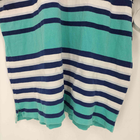 ノーティカ NAUTICA ボーダーポロシャツ メンズ import:M