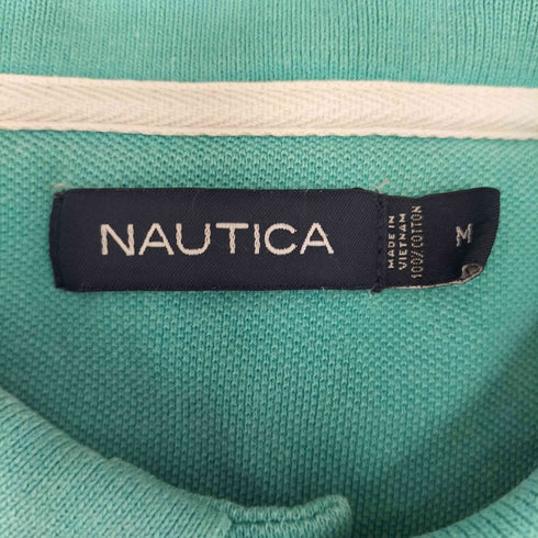 ノーティカ NAUTICA ボーダーポロシャツ メンズ import:M
