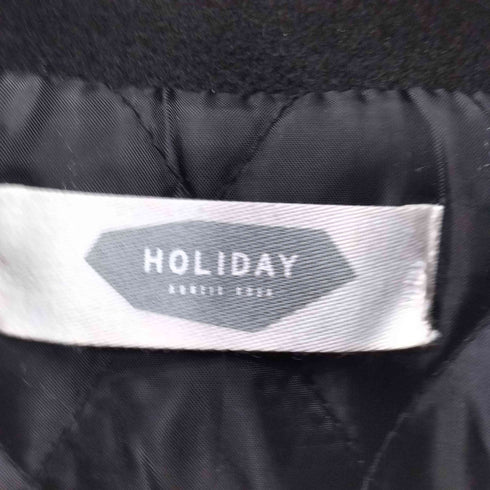 ホリデイ holiday 裏キルティング スタンドカラー 3WAYロングコート レディース  M