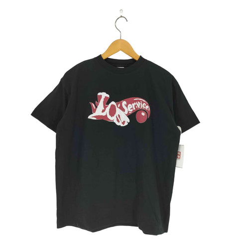 LOST SERVICE フロントプリントクルーネックTシャツ メンズ M