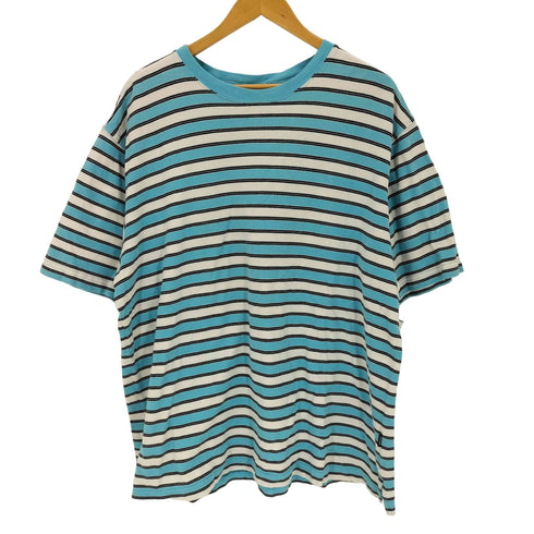 ダニエルクレミュ DANIEL CREMIEUX クルーネックボーダーS/S Tシャツ メンズ import:XL