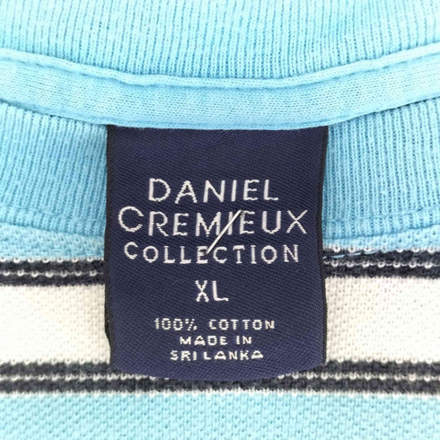 ダニエルクレミュ DANIEL CREMIEUX クルーネックボーダーS/S Tシャツ メンズ import:XL