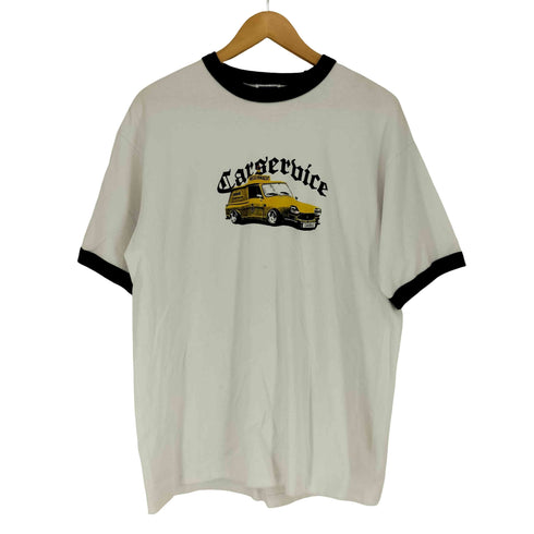 ゴート GOAT ROAD SERVICE S/S RINGER TEE SHIRT メンズ M